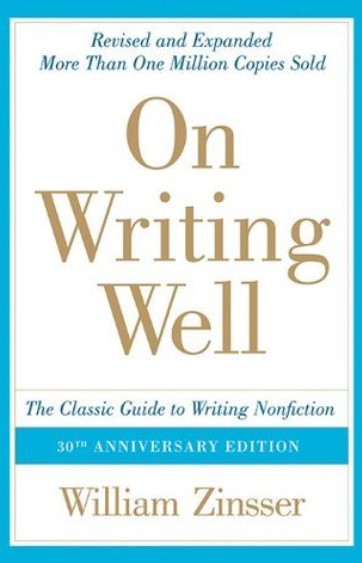 Image of the book "On Writing Well" by William Zinsser